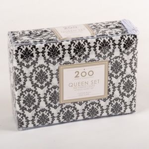 Basics Collection: Queen 200 Count, 4-Piece Sheet